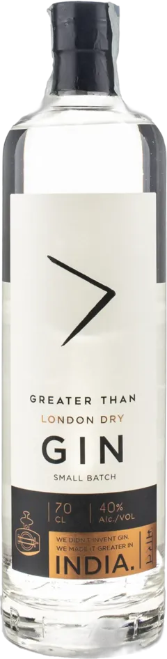 photo du vin Nao Spirits Gin Greater Than London Dry