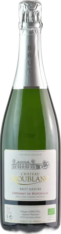 photo du vin Chateau Rioublanc Cremant de Bordeaux Brut Nature