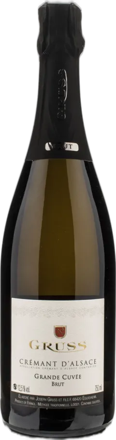 photo du vin Gruss Cremant d’Alsace Grande Cuvee Brut