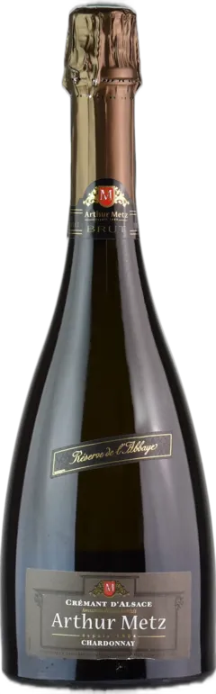 vue du vin Arthur Metz Cremant dâAlsace Chardonnay Reserve de lâAbbaye Brut