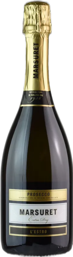 vue du vin Marsuret Prosecco l’Estro Extra Dry