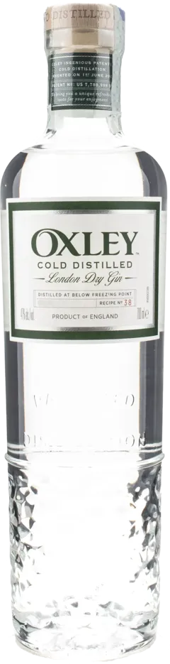 photo du vin Oxley Cold Distilled London Dry Gin