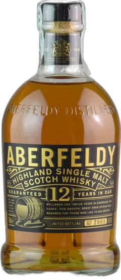 photo du vin Aberfeldy Single Malt Scotch Whisky 12 Y.O