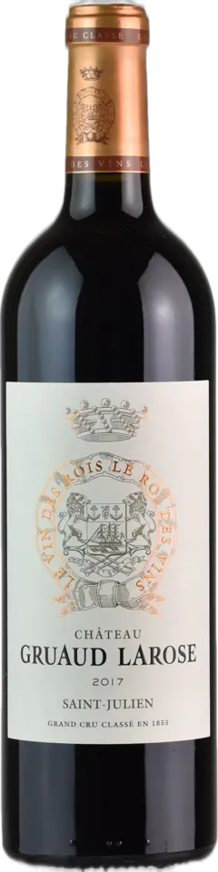 image du vin Chateau Gruaud Larose Saint Julien 2017