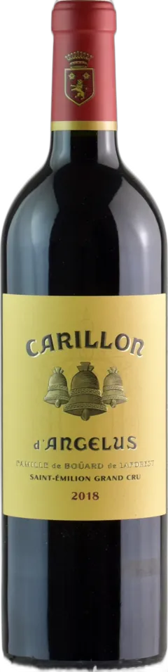 capture du vin Carillon de Angelus Saint Emilion Grand Cru 2018