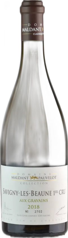 image du vin Domaine Maldant Savigny les Beaune Blanc 1er Cru Aux Gravains 2018