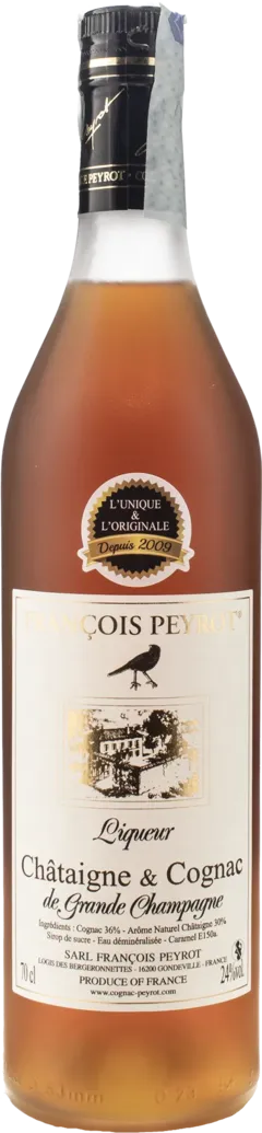 illustration du vin Francois Peyrot Liquer Chataigne & Cognac de Grande Champagne