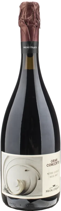 image du vin Medici Ermete Metodo Classico Gran Concerto Brut Rosso