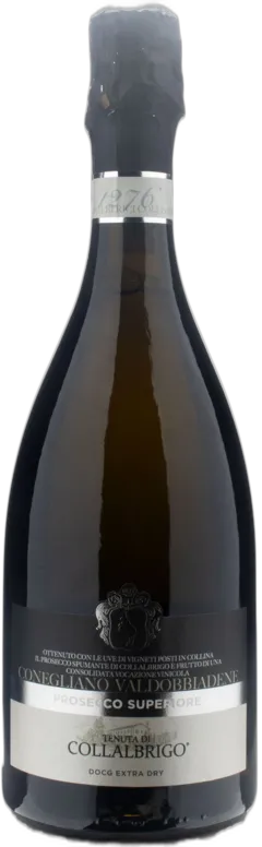 photo du vin Collalbrigo Conegliano Valdobbiadene Prosecco Superiore Extra Dry