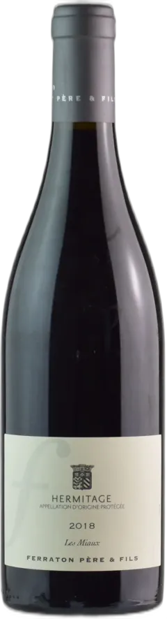 photo du vin Ferraton Pere & Fils Hermitage les Miaux Rouge 2018