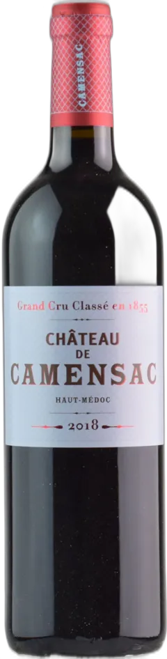 vue du vin Chateau de Camensac Grand Cru Haut Medoc 2018
