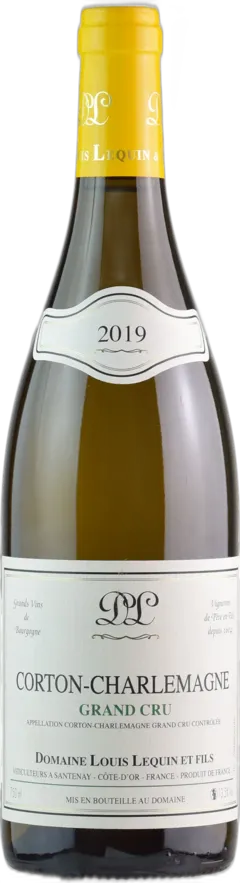 image du vin Louis Lequin Corton Charlemagne Grand Cru 2019