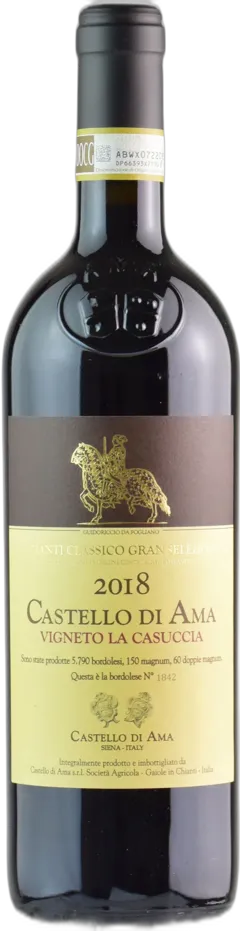 photo du vin Chianti Classico Docg Gran Selezione Vigneto la Casuccia Castello di Ama 2020