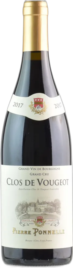 photos du vin Pierre Ponnelle Clos de Vougeot Grand Cru 2017