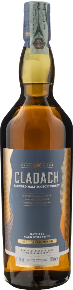 image du vin Cladach Blended Malt Scotch Whisky Natural Cask Strength Limited Release