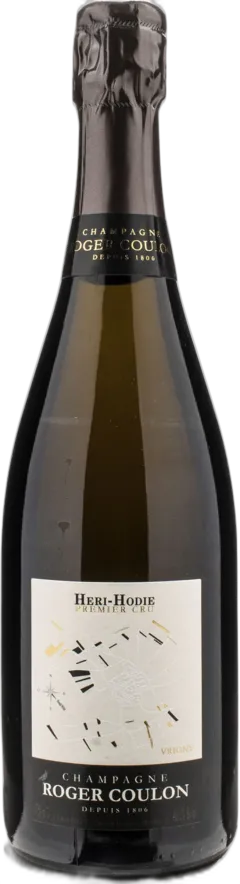 vue du vin Roger Coulon Champagne 1er Cru Heri Hodie Extra Brut