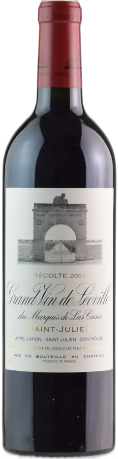 image du vin Chateau Leoville Las Cases Saint Julien 2001