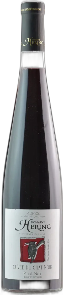 image du vin Domaine Hering Cuvee du Chat Noir Pinot Noir