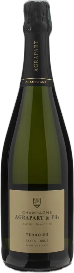 vue du vin Agrapart & Fils Champagne Grand Cru Blanc de Blancs Extra Brut Terroirs