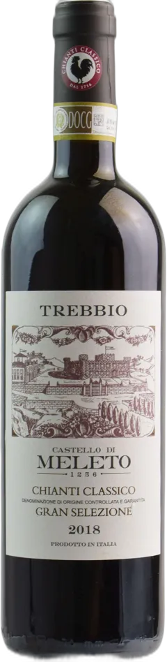 illustration du vin Castello di Meleto Chianti Classico Gran Selezione Vigna Trebbio