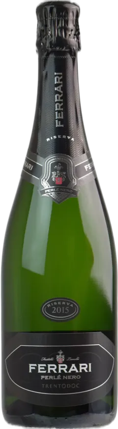 photo du vin Ferrari Trento Perle Nero Extra Brut Riserva