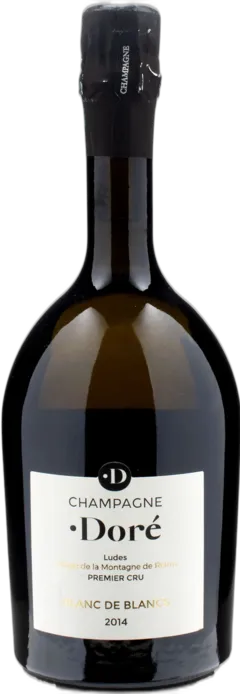 image du vin Dore Champagne 1er Cru Blanc de Blancs Brut 2014