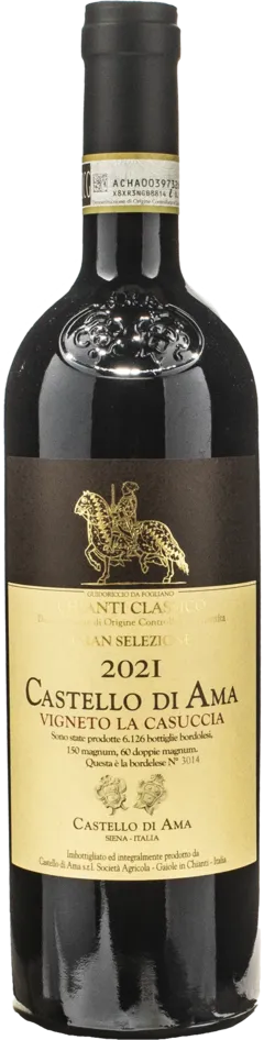 vue du vin Castello di Ama Chianti Classico Vigneto la Casuccia