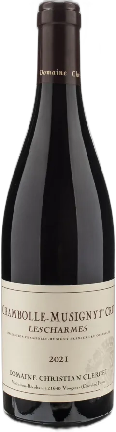 image du vin Domaine Clerget Chambolle Musigny 1er Cru les Charmes 2021