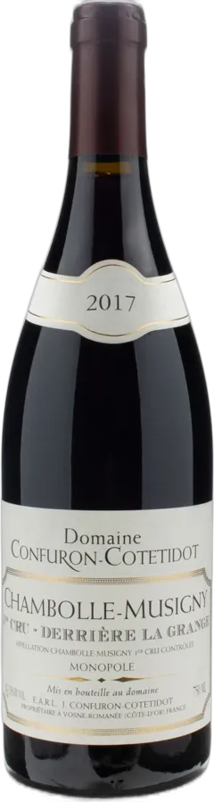 photo du vin Domaine Confuron Cotetidot Chambolle Musigny 1er Cru Derriere la Grange