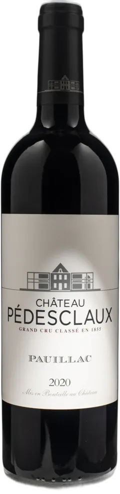 photo du vin Chateau Pedesclaux Pauillac Grand Cru 2020