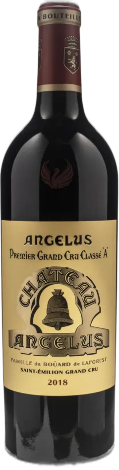 image du vin Chateau Angelus Saint Emilion Grand Cru 2018