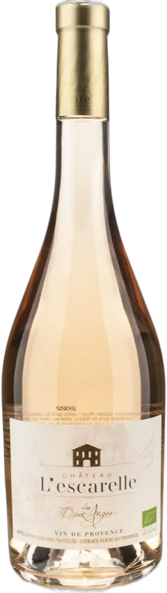 illustration du vin Chateau de l’Escarelle Coteaux de Provence Rosã¨ les Deux Anges 2022