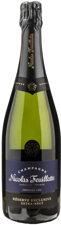 capture du vin Nicolas Feuillatte Champagne 1er Cru Reserve Exclusive Extra Brut