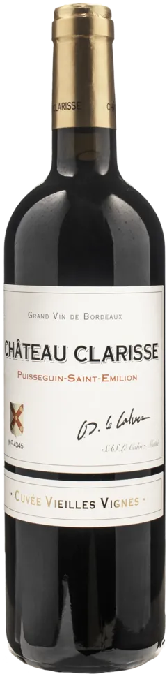 image du vin Chateau Clarisse Puisseguin Saint Emilion Vieilles Vignes