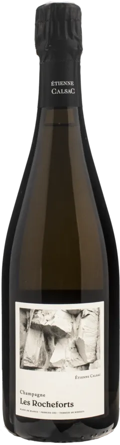 image du vin Etienne Calsac Champagne 1er Cru Blanc de Blancs les Rocheforts Extra Brut