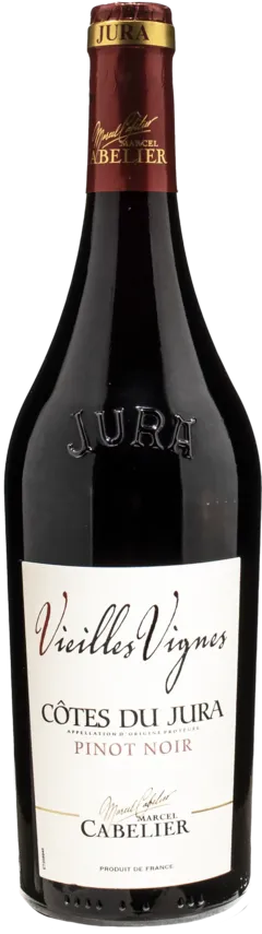 vue du vin Marcel Cabelier Cote du Jura Pinot Noir Vieilles Vignes 2022