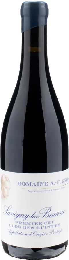 vue du vin Domaine a F. Gros Savigny les Beaune Rouge 1er Cru Clos des Guettes 2022