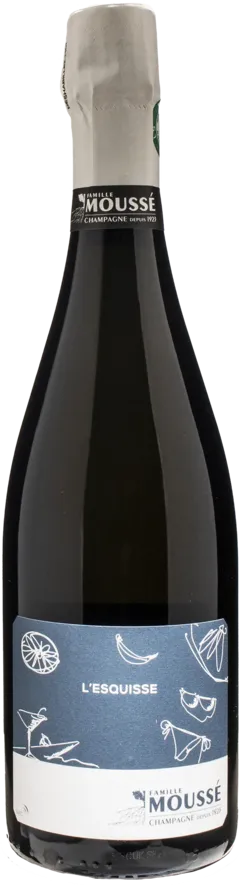 photo du vin Mousse Fils Champagne l’Esquisse Extra Brut