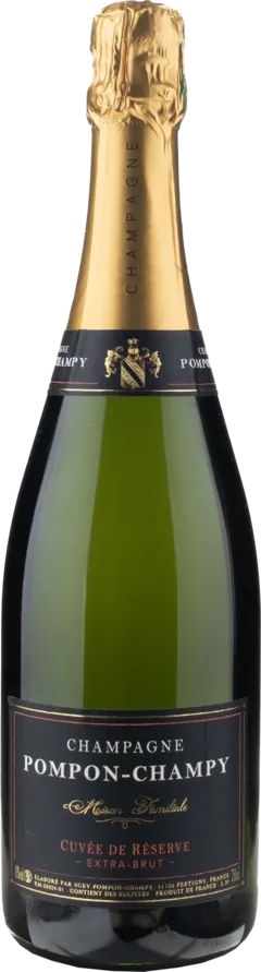photo du vin Pompon Champy Champagne Cuvee de Reserve Extra Brut