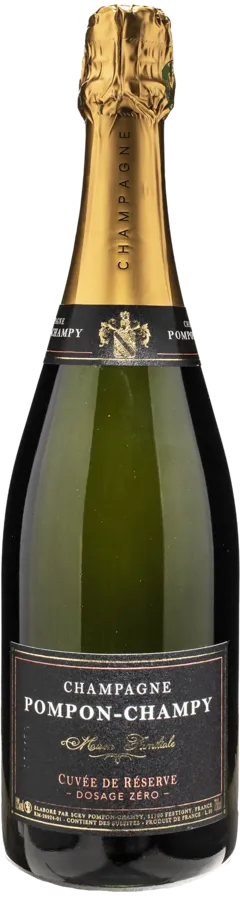 vue du vin Pompon Champy Champagne Cuvee de Reserve Dosage Zero