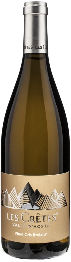 photo du vin les Cretes Pinot Gris Brulant 2023