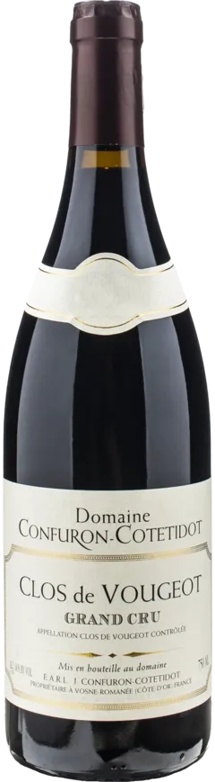 illustration du vin Domaine Confuron Cotetidot Clos de Vougeot Grand Cru Rouge