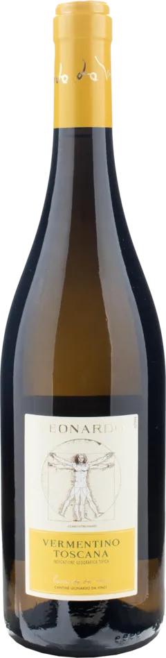 image du vin Leonardo da Vinci Vitruviano Vermentino Toscana 2023