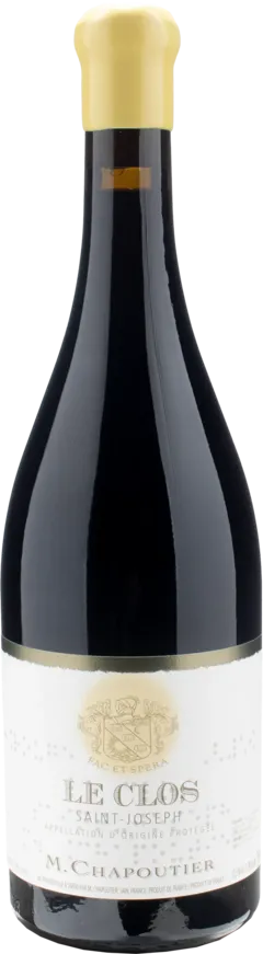 photo du vin m Chapoutier Saint Joseph le Clos 2019