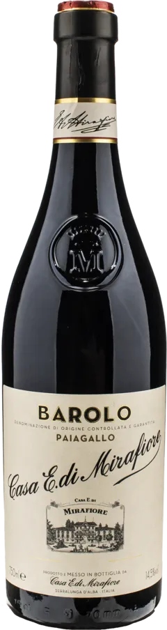 photo du vin Mirafiore Barolo Lazzarito