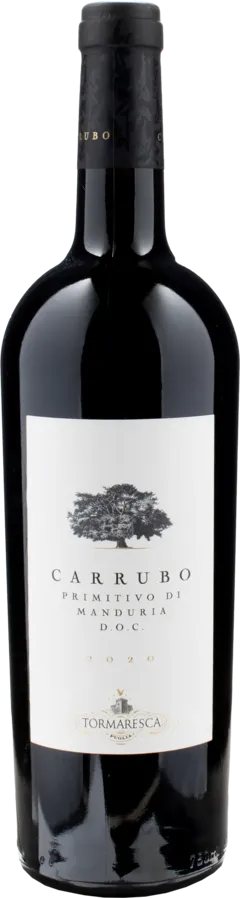 illustration du vin Tormaresca Primitivo di Manduria Carrubo 2020
