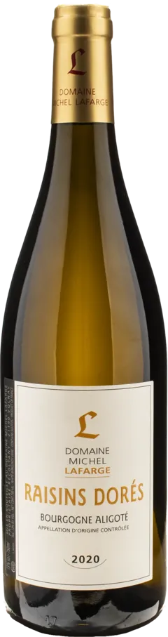 photo du vin Michel Lafarge Bourgogne Aligote Raisins Dores 2020