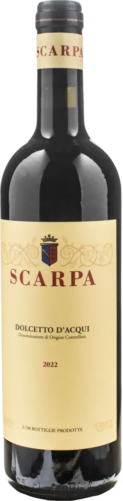 photo du vin Scarpa Dolcetto d’Acqui