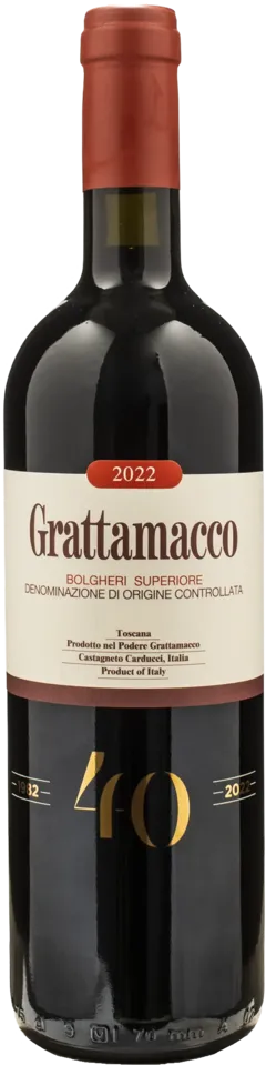 image du vin Bolgheri Superiore Doc Grattamacco Grattamacco 2021