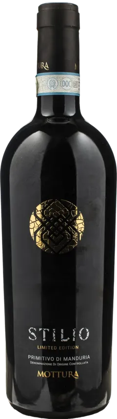 illustration du vin Mottura Primitivo di Manduria Stilio Limited Edition 2022